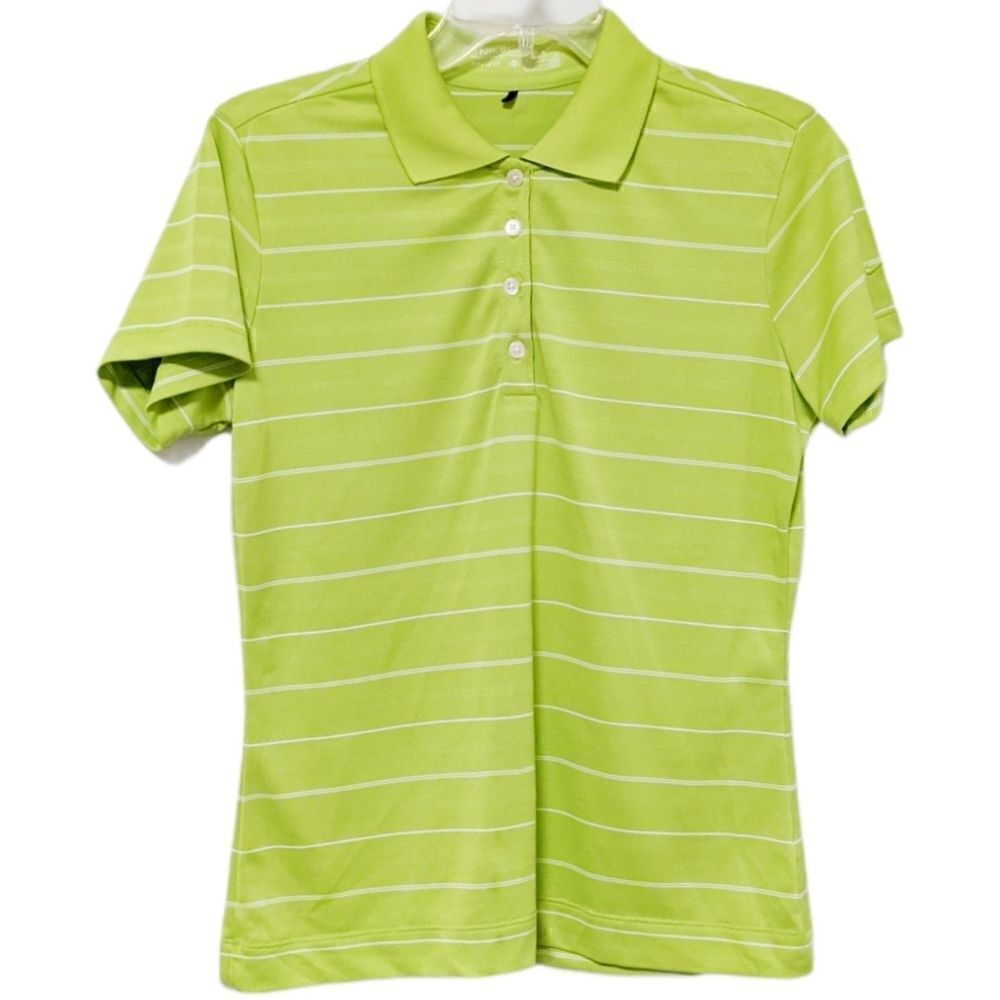 Nike Golf Dri-Fit Polo Top Short Sleeve Green S